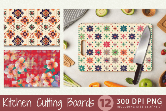 Cross Stitch Embroidery Cutting Boards S