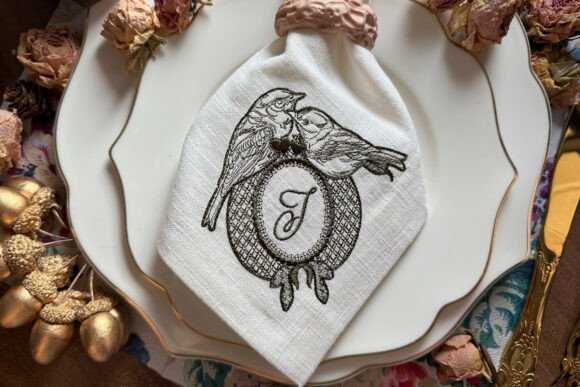 Two Birds Machine Embroidery Frame
